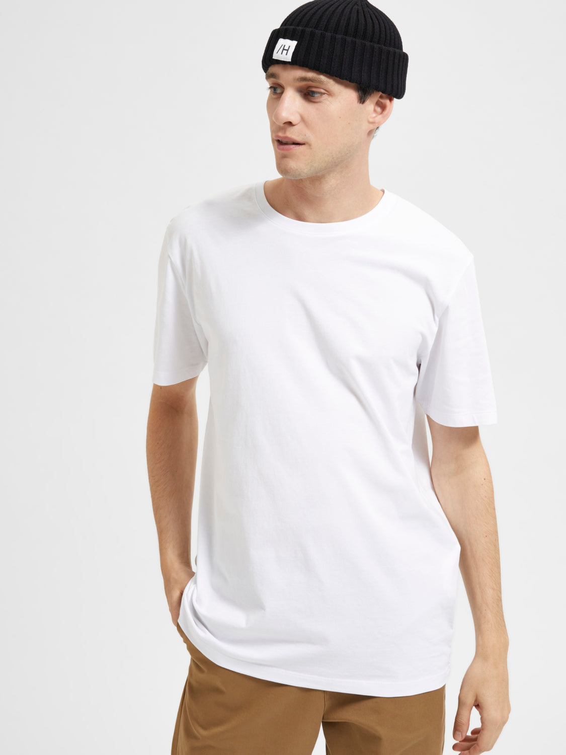 SLHASPEN T-Shirt - Bright White
